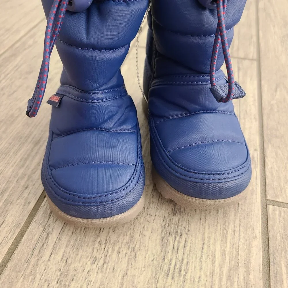 Thomas & Friends Blue Winter Snow Boots Toddler Boys Size 6